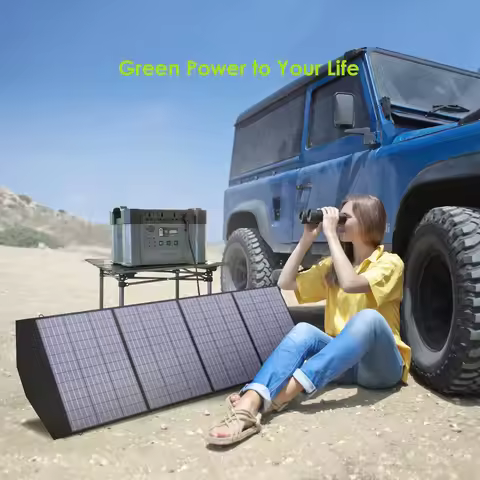 Foldable Solar Panel 8V 60W 100W 140W 200W Mobile Solar Charger for Power Supply Laptop Solar Genera