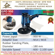 100% Original BOSCH  GPO 950 Professional 7" Vertical Polisher Car Polish Machine / Sanding Waxing M