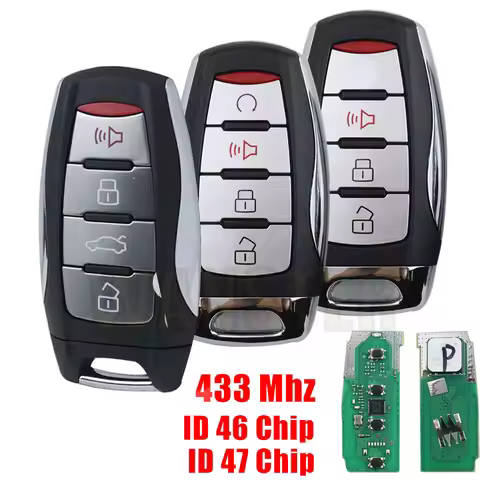 3 Bottons ID46/47 Chip 433mhz Car Key Fob Case Shell Housing for GWM Cannon Poer Haval Hover H4 H6 H