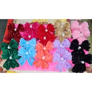 RIBBON HAIR CLIP FUZZY WIRE ACCESSORIES