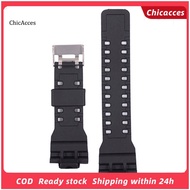 ChicAcces Watch Belt Good Fitting Adjustable Light Weight Soft Watch Bracelet Compatible for Casio GA-110GD120GA-100GA-100C