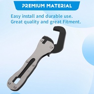 【VVL】-2pcs Mini Stubby Pipe Vise WrenchMini Stubby Wrench Mini Self Adjusting WrenchPortable Multifu