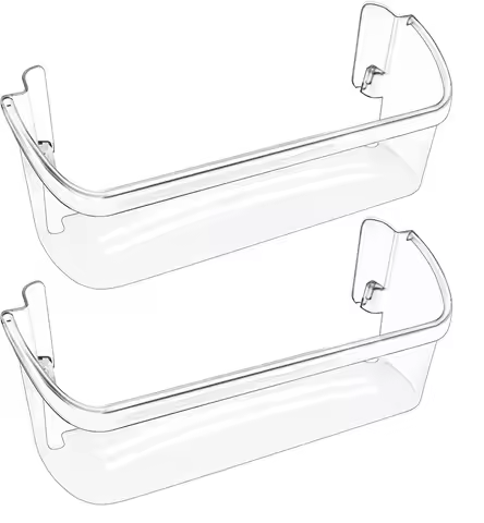 High Quality 2 Pack 242126602 Refrigerator Door Bin Shelf Fridge Replacement Parts