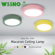 [wssno] LED Downlight Modern Colorful Ceiling Lamp Surface Mounted Spot Led 5W 7W 10W 15W Ultra Thin Bedroom Living Room Lighting 220V