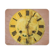 Antique Yellow Clock Face M2 Mouse Pad