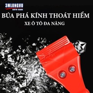 Car glass hammer, Rescue hammer to break emergency glass in case of emergency