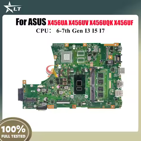 X456UA Laptop Motherboard For ASUS VivoBook X456UQK X456UF A456U X456U R457U X456UVK F456U X456UB Ma