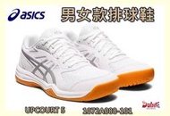 Asics 亞瑟士 男女款排球鞋 UPCOURT 5 舒適 透氣 耐磨 穩定 1072A088-101