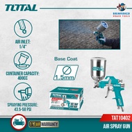 TOTAL Air Spray Gun (400cc, 1.5mm) - TAT10402