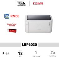 Canon imageCLASS LBP6030 / LBP6030w Mono Laser Printer LaserJet [Toner Included] (Print / *Wi-Fi) 镭射