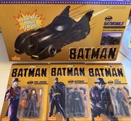Mezco 5 Point Batman 蝙蝠俠1989 玩具套裝  Batmobile 1989