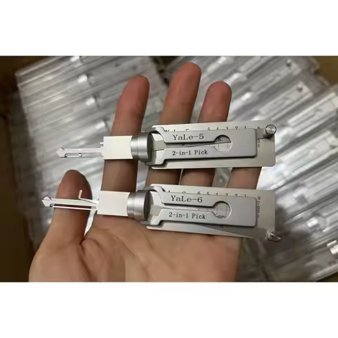2026 NEWLISHI 2in1 Yale6 Yale6B Yale5 Yale5B authentic products 5pin and 6pin For yale stainless ste