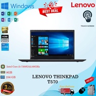 LENOVO THINKPAD T570 INTEL CORE i5-7TH GENERATION 8TH GB RAM AND 256 GB SSD