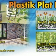 WHITE TULIP FENCE COVER/ FIBER FENCE COVER