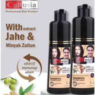 Cultusia Color Fast Original Black Shampoo // Ginger And Olive Oil Extract