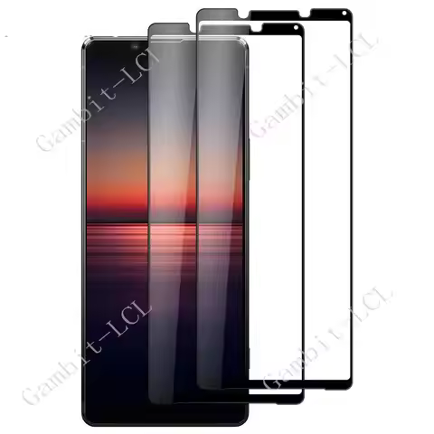 9H Tempered Glass For Sony Xperia 1 III 10III Lite 5 IV 10 II Xperia5II Xperia10III Pro-I Full Cover