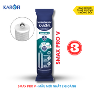 Bộ 3 lõi lọc thô 123 Karofi Smax Pro V kết nối thông minh dùng cho các máy U96 D528 X26….