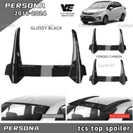 CarRefit Proton Persona vvt 2016-2024 Car Rear top spoiler exterior accessories