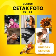 WITHOUT PRE-ORDER CUSTOM PHOTO PRINTING SIZE 2R 3R 4R 5R 6R 7R 8R 9R 10R GLOSSY PAPER