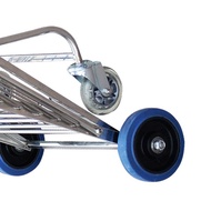 Plus Size Capacity Hotel Stainless Steel Shopping Cart 444z Factory Grocery Shopping Cart Portable F