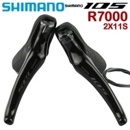 Shifter R7000 Shifter 2X11จักรยานเสือหมอบควบคุมคู่คันเกียร์ซ้ายขวา Shift 105 R7000ชุด Shifter อัปเดต