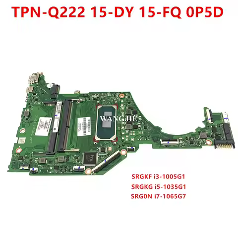 DA0P5DMB8C0 0P5D For HP 15-DY 15-FQ TPN-Q222 Laptop Motherboard L71756-601 L71757-601 L71755-601 I3 