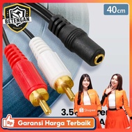 3.5mm Female to RCA Male HiFi Audio Adapter Cable 40cm