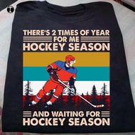 Hockey T-Shirt Hockey Season Favorite Hobby Funny Gift 2023 NEW T SHIRT Couple model