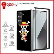 Case Casing Samsung Z Flip 7 6 5 4 3, Z Fold 7 6 5 4 3 5G SE Luffy One Piece AH0463 Custom N5