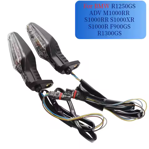 For BMW R1250GS ADV M1000RR S1000RR S1000XR S1000R F900GS R1300GS Motorcycle LED Turn Signal Rear Br