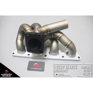 TURBO HEADER BANANA MITSUBISHI EVO 123 4G63T TURBO DOWN