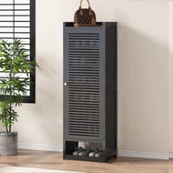 Household Shoe Cabinet Home Doorway Corridor Outer Single Door Small Apartment Narrow High Vertical 