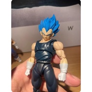 Lin Dragon Ball SHF Vegeta head sculpture dark blue Vegeta TK Vegeta color change super blue head sc