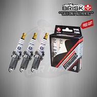BRISK IRIDIUM PREMIUM SPARK PLUG (4PCS)