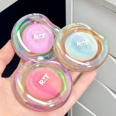 Romantic Beauty Iluminador Maquillaje Chameleon Highlighter Eyeshadow Palette High gloss Powder Body