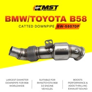 MST 6" Catted Downpipe For BMW/Toyota B58 3.0T (BW-5807DP)