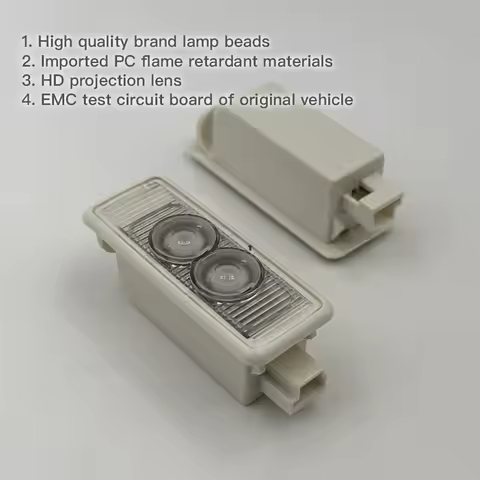 2pcs Welcome Car Door Light For Benz ​C 2015-2025 Couple E Couple CLA W117 A207 C207 LED dynamic Ico