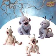 CEYOU Handmade Doll Home Decor Zombie Baby Crafts Haunted Doll