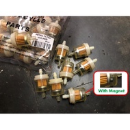 PETROL FILTER (A-CLASS) WITH MAGNET FUEL OIL FILTE MINYAK FOR EX5 DREAM KRISS WAVE LC Y125ZR LAGENDA RXZ NSR CARBURETOR