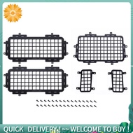 For MN D90 MN98 MN99S Steel Rear and Side Metal Stereoscopic Window Mesh Protective Net 1/12 RC Car 