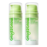 Glad2Glow Centella Allantoin Soothing Gel Moisturizer (ครีมมอยเจอไรเซอร์สำหรับผิวหน้า)  ความชุ่มชื้น