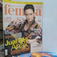 MAJALAH FEMINA NO.7 FEBRUARI 2010 COVER RENATA