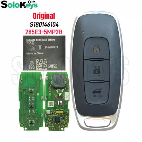 SOLOKEYS P/N:S180146104 285E3-5MP2B For Nissan Car Original Smart Remote Control Key 315MHz ID4A Chi