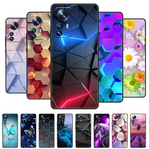 For Xiaomi Redmi Note 12S Case Redmi Note12S Luxury Phone Silicon Back Cover For Redmi Note 12S Case