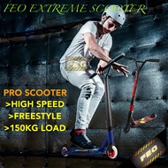 FEO Extreme Scooter High Speed Pro Scooter For Kids Freestyle Surfing Stunt 64cm Skate Park Adult Sc
