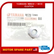 (100% ORIGINAL) YAMAHA NMAX / NVX CLUTCH NUT CLUTCH NVX155 NVX 155 NVX-155 100% ORIGINAL YAMAHA GENU