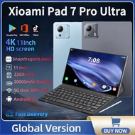 2026 NEW Original Pad 7 Pro Ultra Tablet 11inch HD 4K Snapdragon 8gen3 Android15 22GB+2TB 20000mAh 5