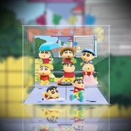 [No Dusty] 52toys Crayon Xiaoxin Daily Series 3 Blind Box Storage Display Stand Fashion Play Dustpro