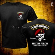 men t shirt Portuguese Army Special Forces Commando Comandos Portugal Military T-shirt Men Cotton Tees Harajuku Streetwear