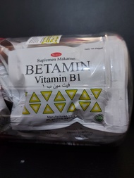 BETAMIN - VITAMIN B1 100MG - REFILL 100 TABLET SALUT GULA